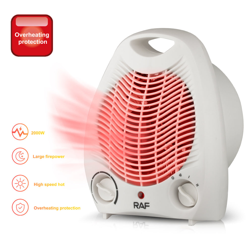 Electric Fan Heater – Powerful & Safe Heating Overheating Protection