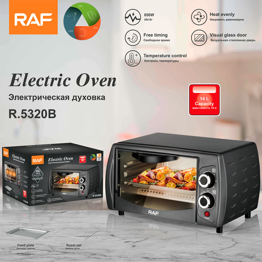 Electric Oven - Compact & Powerful baking, oven grilling with temperature control