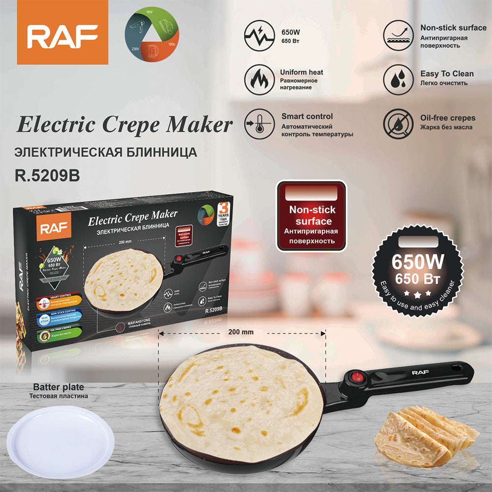 Electric Crepe Maker tortilla maker, bread maker roti maker