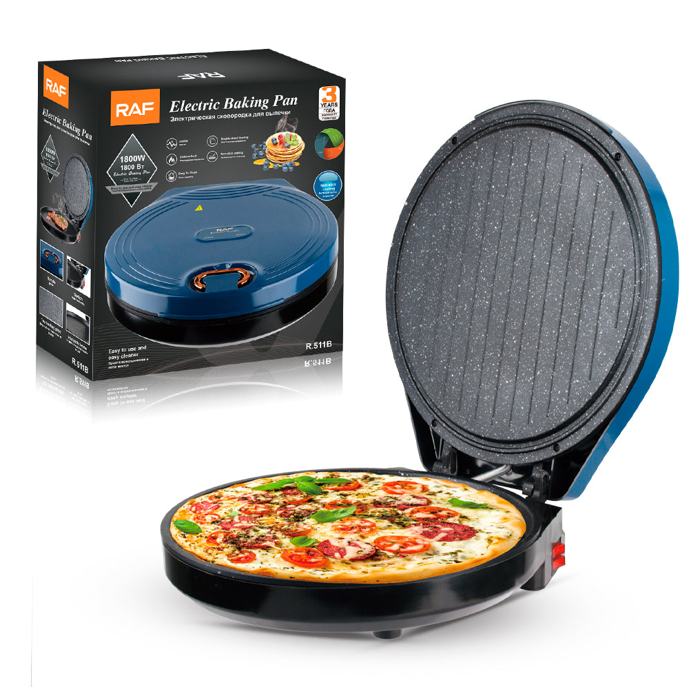 Electric Baking Pan, powerful roti maker, tortilla, pizza bread maker for kitchen