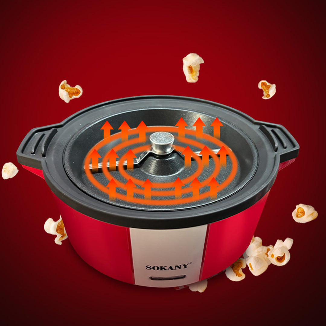 Electric Popcorn Machine, popcorn maker, Enjoy fresh, homemade popcorn