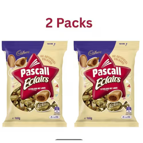 Chocolate lollies with chocolate centre 2 pack 160g