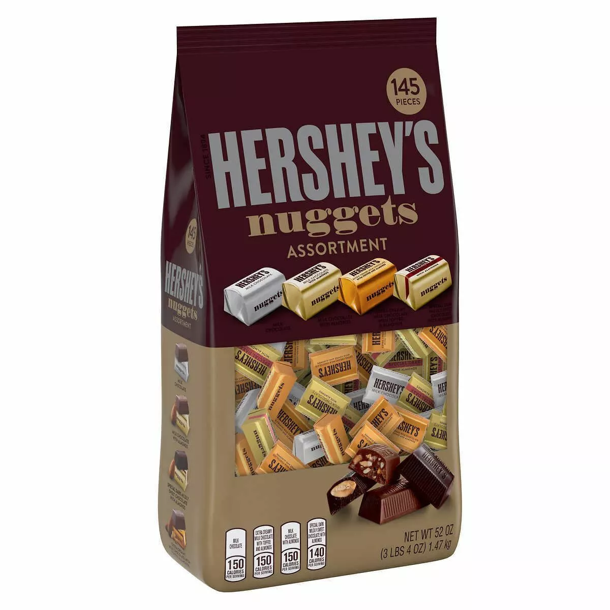Hershey's Nuggets assorted chocolate candy 1.47kg
