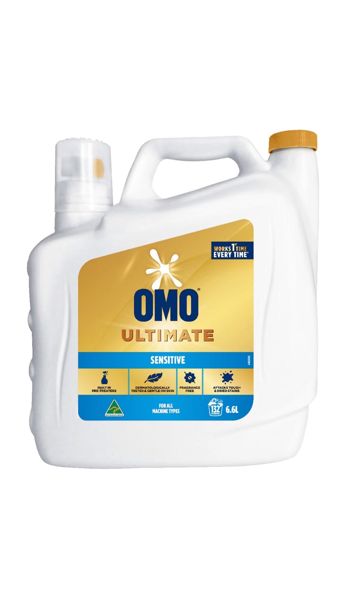 OMO Ultimate Sensitive Laundry Liquid 6.6L