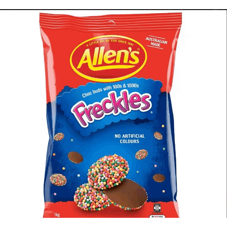 Allen's Freckles Milk Chocolate 1kg bag
