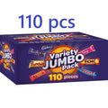 Cadbury Variety Mix Jumbo Chocolate Box 110 pieces 1.56kg