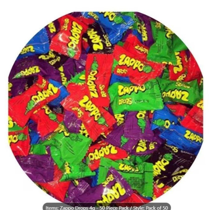 Zappo Drops 4g 50 piece pack
