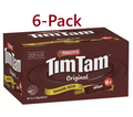 Arnott's Tim Tam Original Chocolate Biscuits 200g (Bulk 6 Pack) - Stocking Filler & Care Package Gift Idea